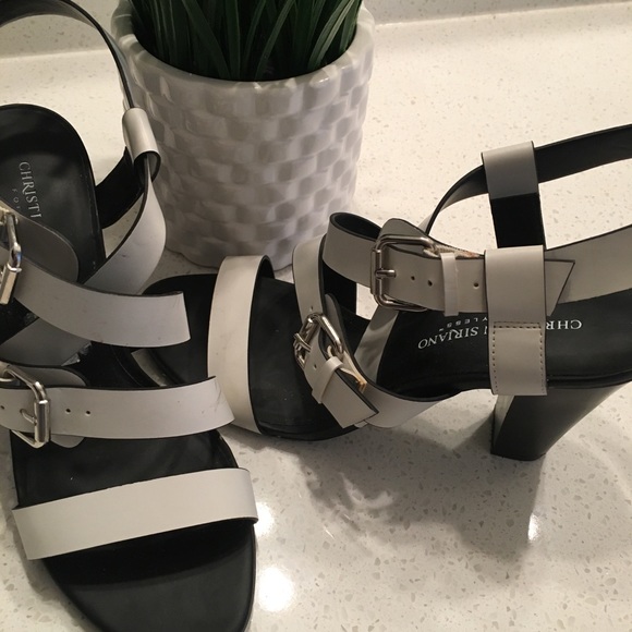 Christian Siriano White Heels - Picture 2 of 3